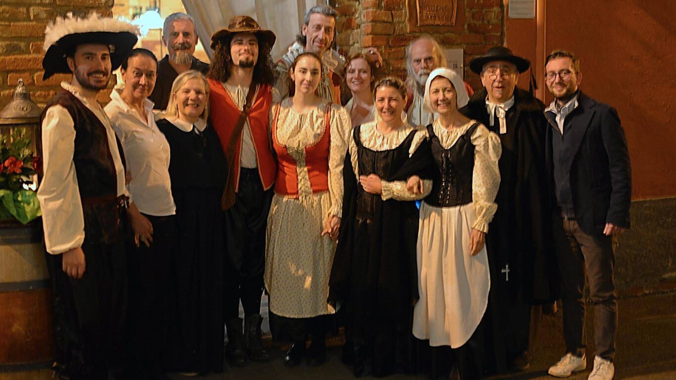 Associazione MILK ETS - Assaporando la storia di Lorenzo e Lucia a Soncino presso l’enoteca 5 frati